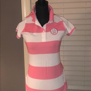 Polo shirt strip